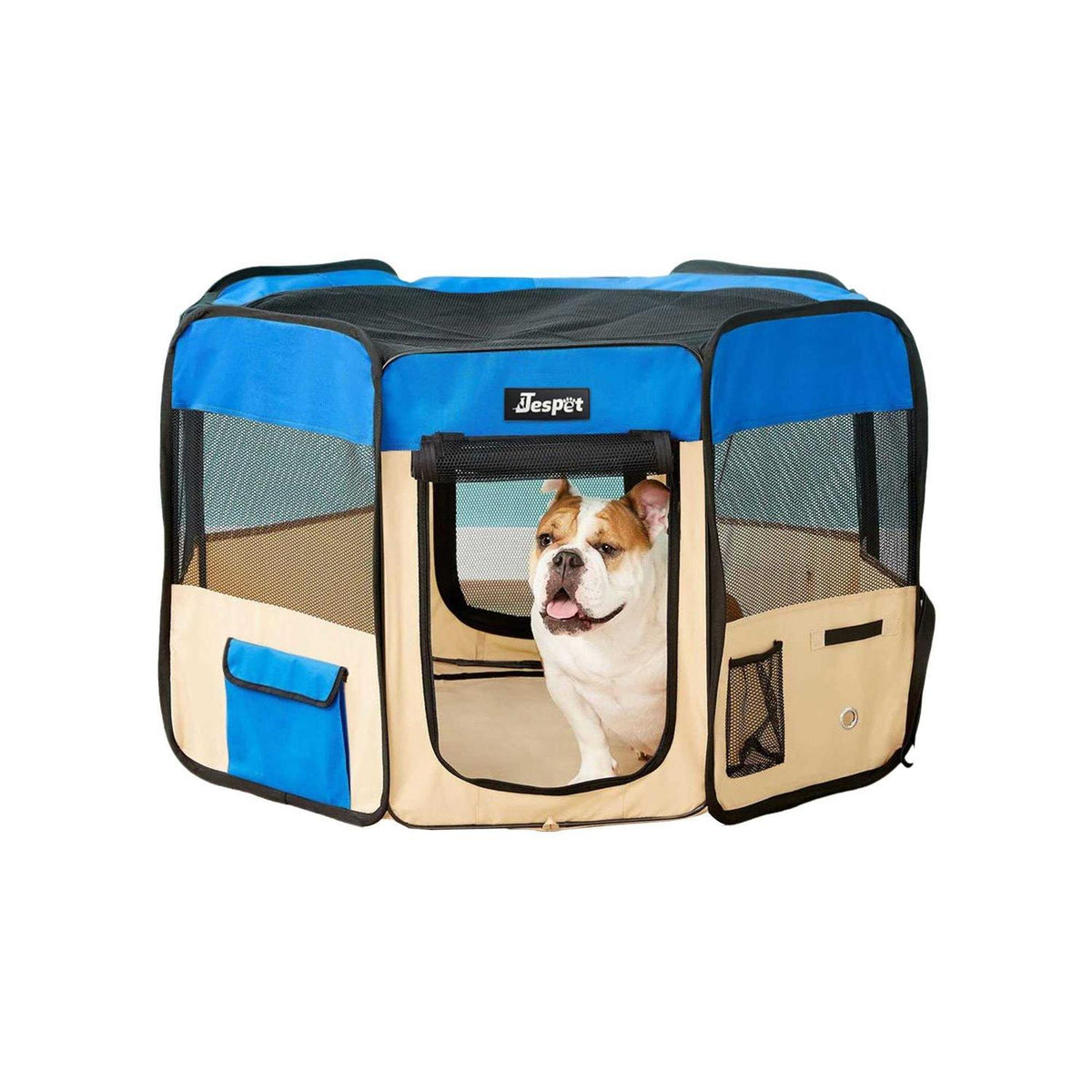 Portable Dog Exercise Pet Soft-Side Playpen D18175