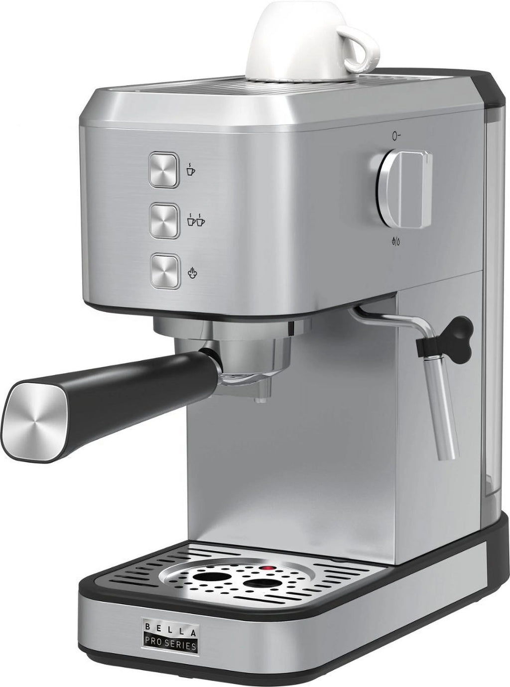 Slim Espresso Machine with 20 Bars of Pressure Stainless Steel Z692