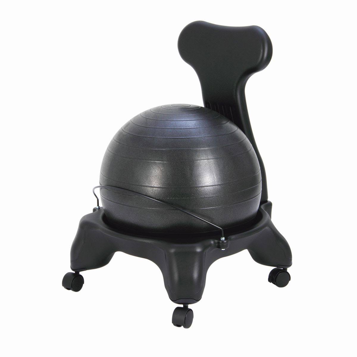 Black Plastic Ball Chair M58071