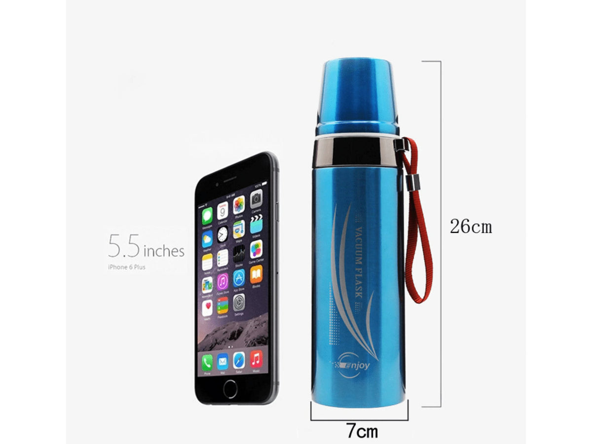 750ML Stainless Steel Double Wall Insulated Water Bottle T221