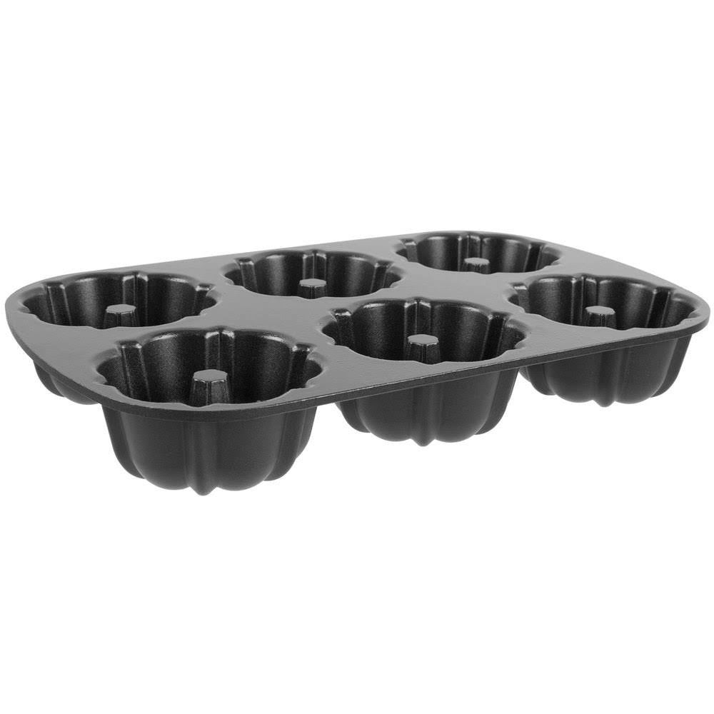 6-Cavity Bundt-lette Cake Pan K381