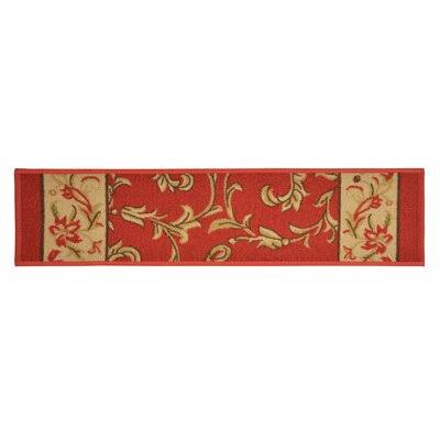 Red Rectangle Stair Tread G928313