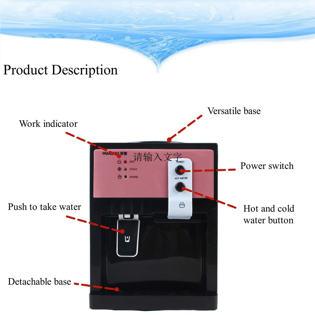 Freestanding Hot and Cold Water Cooler Dispenser X52084
