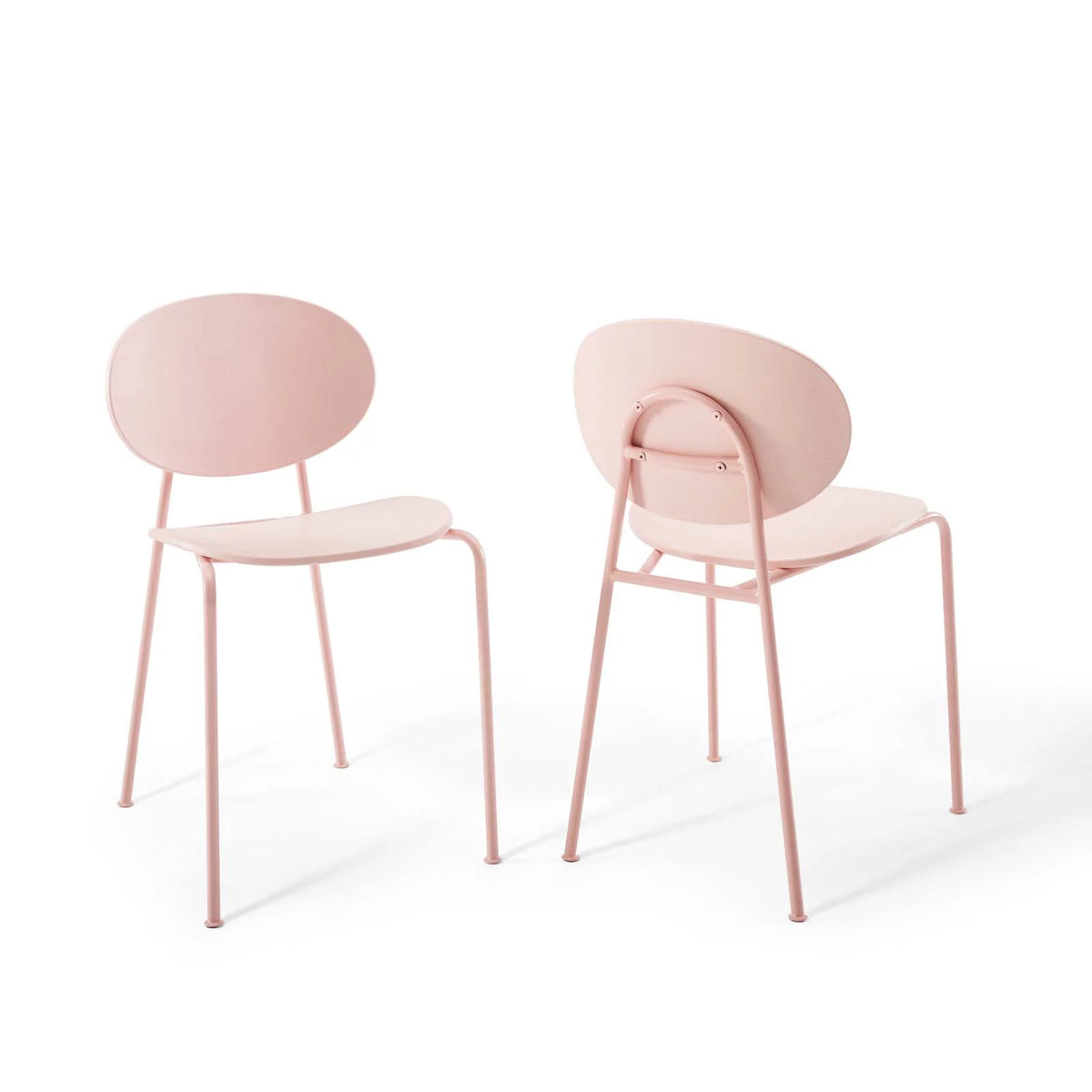 Pink Dining Side Chair Set of 2 G145