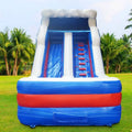 16 ft x 26 ft Inflatable Water Slide with Blower and Splash Pool Q135964