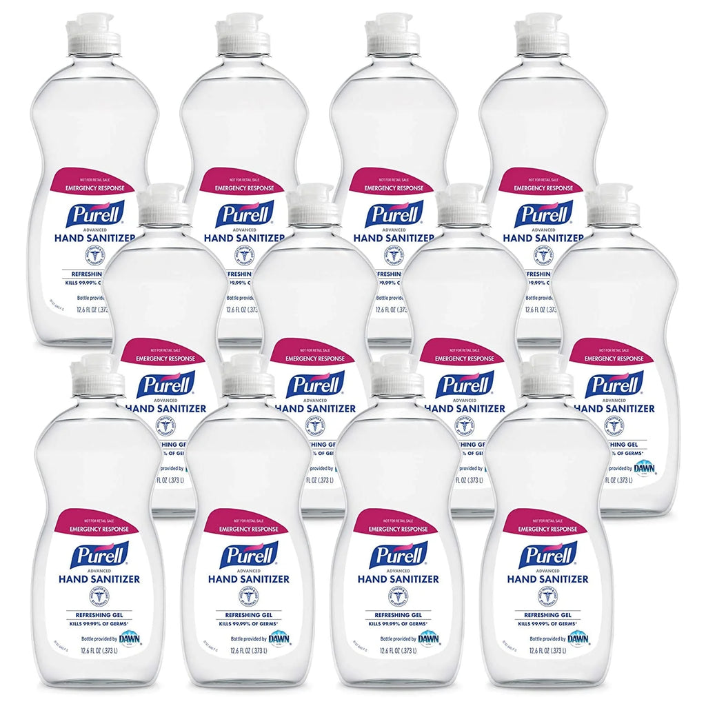 Refreshing Gel Hand Sanitizer 12.6 fl oz Bottle Pack of 12 Z25779