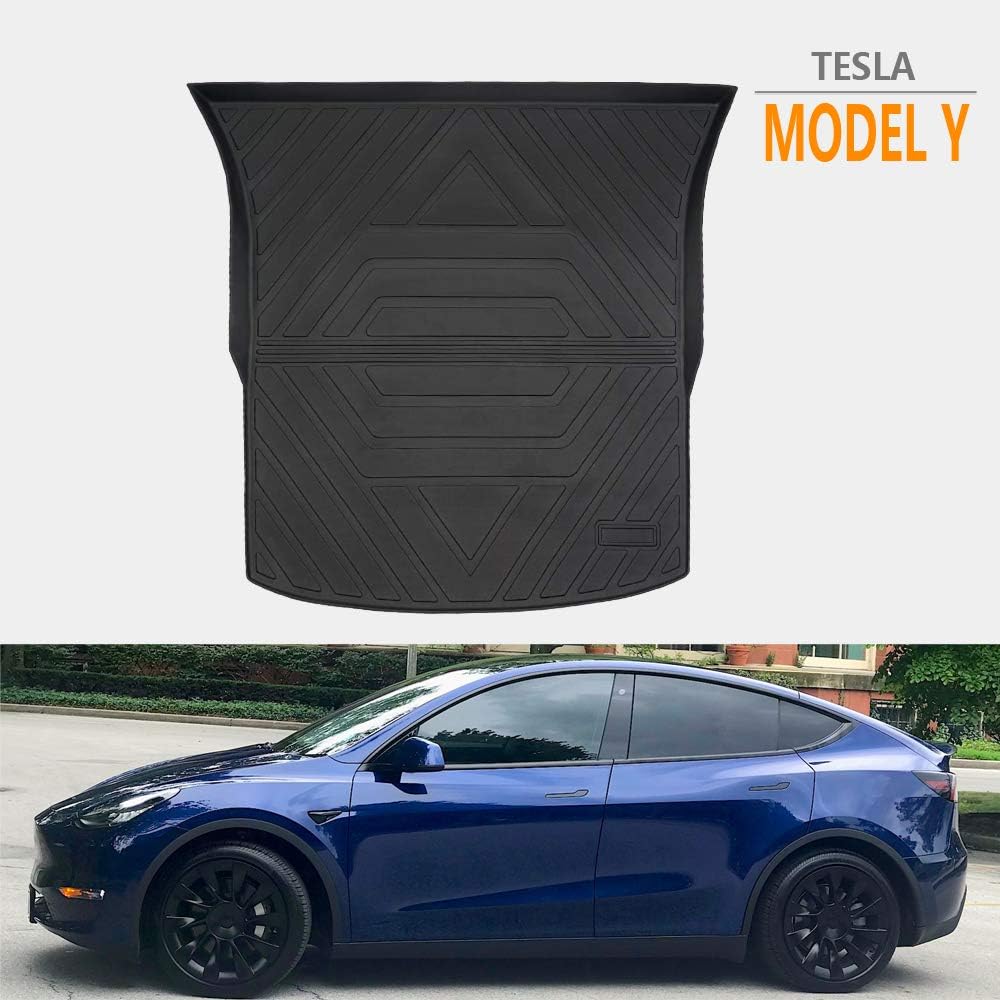 TPR Waterproof Rear Trunk Mat for Tesla Model 3 E9306