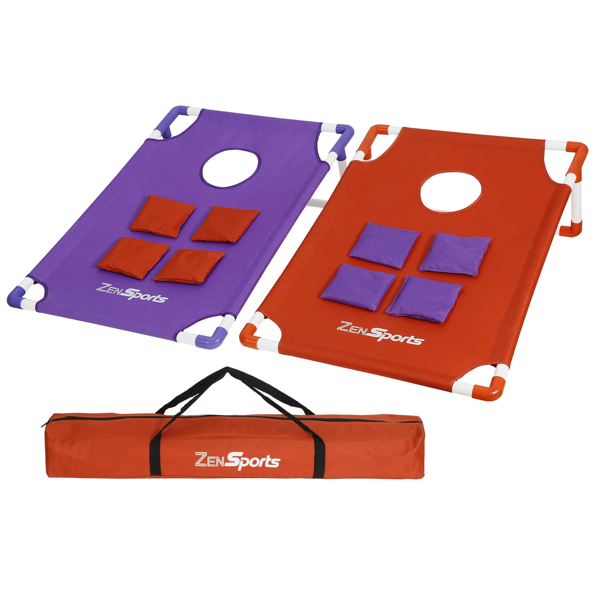 Portable PVC Cornhole Game Set with Case G919403
