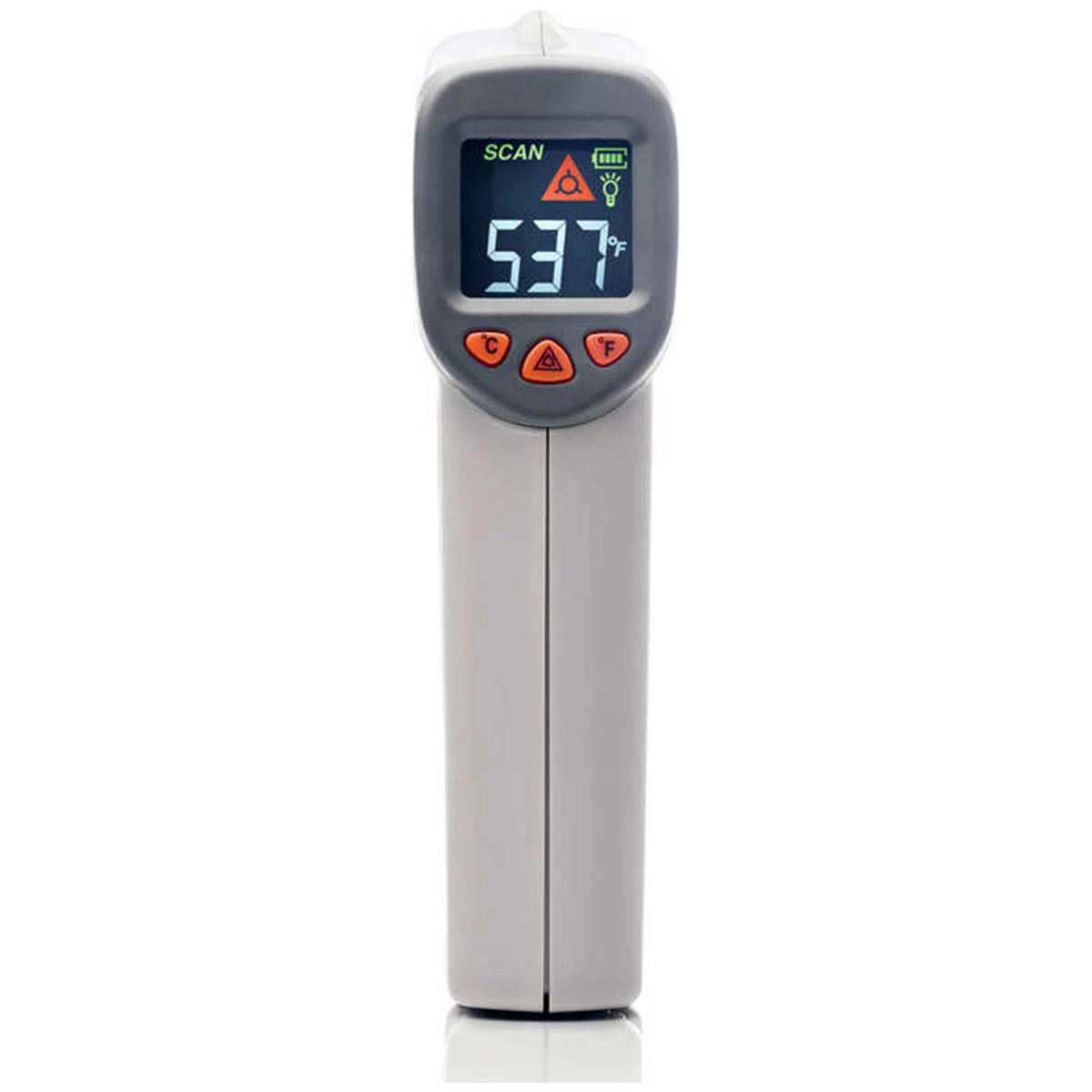 Infrared Thermometer, No Touch, Laser, Digital Temperature Gun with Display, Temp Range -26°F to 1022°F F4966