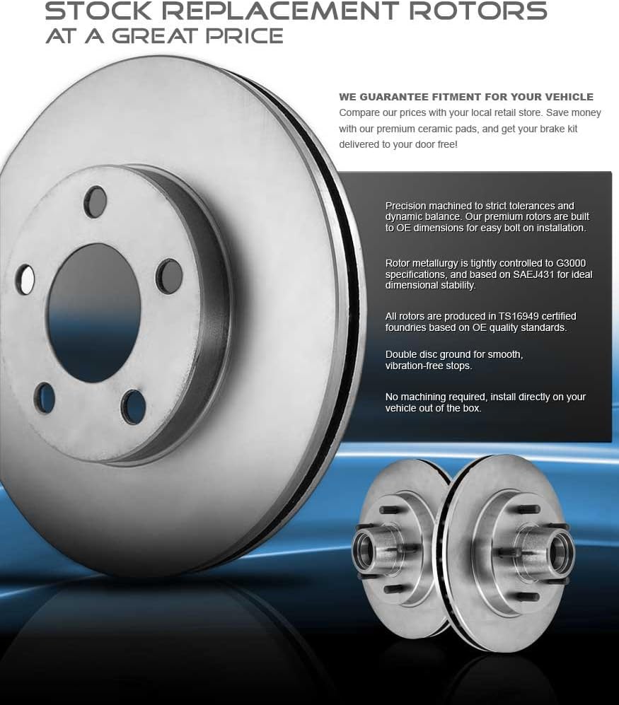 Brake Rotors and Pads with Sensors K674