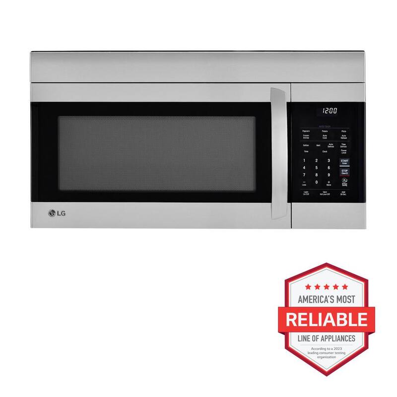 1.7 cu. ft. Stainless Steel Over-the-Range Microwave Oven T462