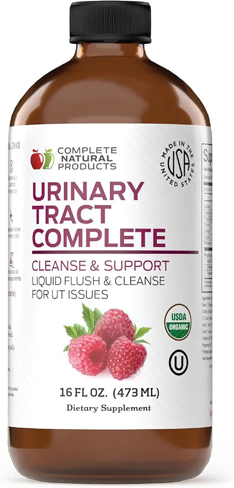 8oz Liquid Urinary Tract Supplement with Cranberry, D-Mannose, Beet Root, Fennel Seed, and Turmeric A4603