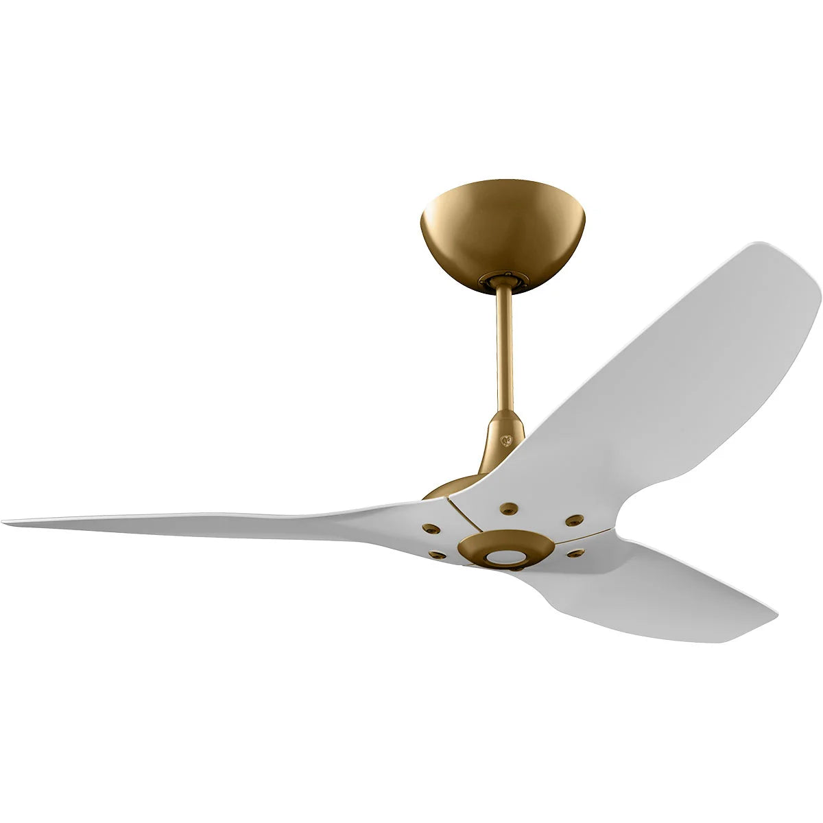 52 Ceiling Fan with White Blades and Gold Finish L662754