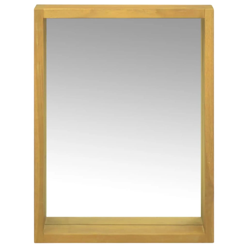 Solid Wood Teak Mirror Cabinet V957