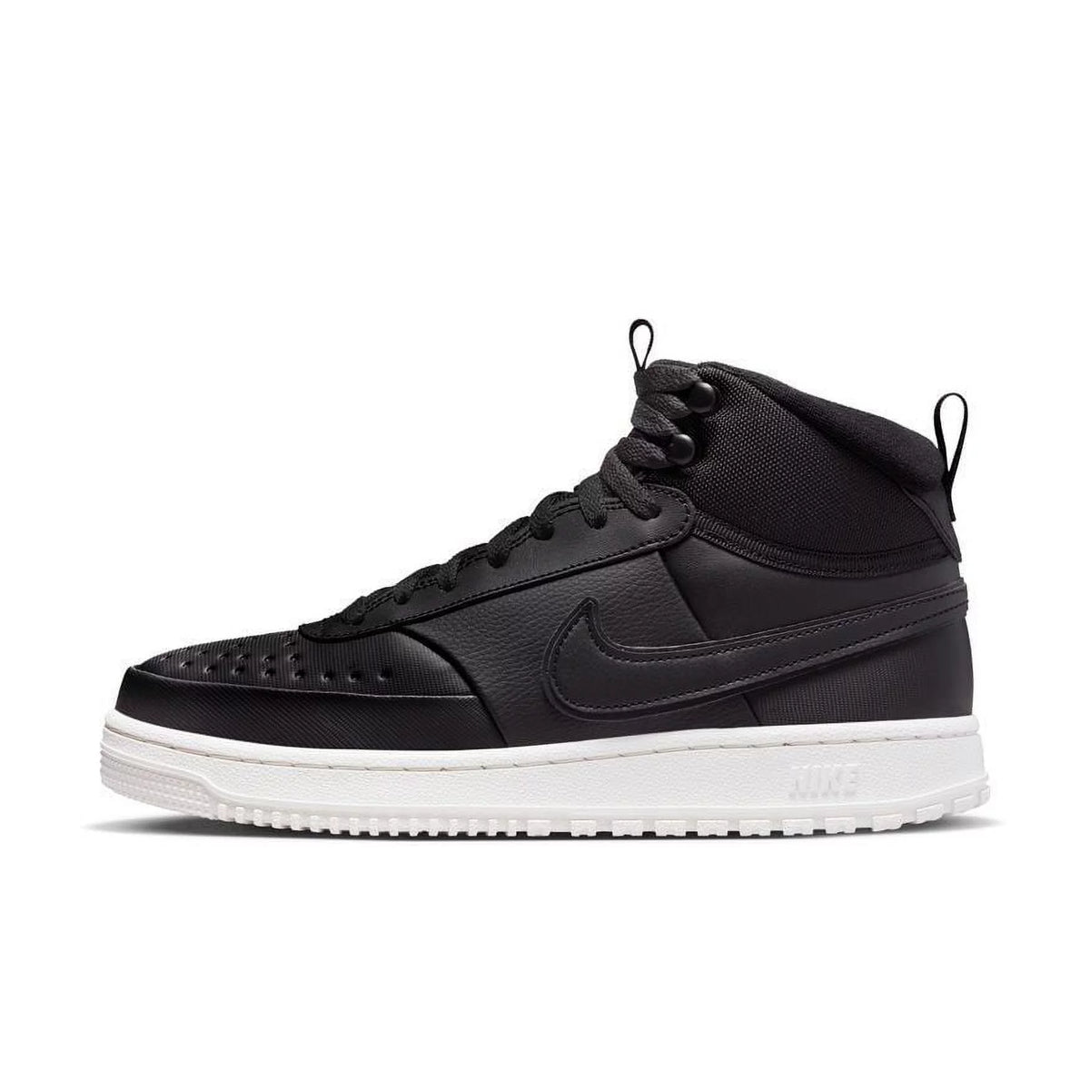 Mid-Top Winter Men's Shoes Black A7774