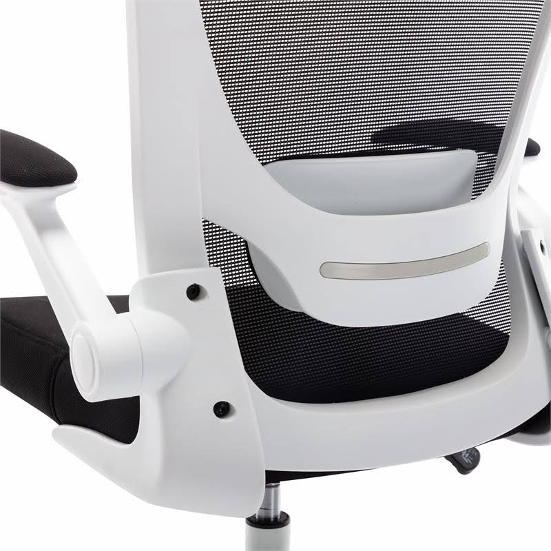 White Adjustable Mesh and Metal Office Chair G620
