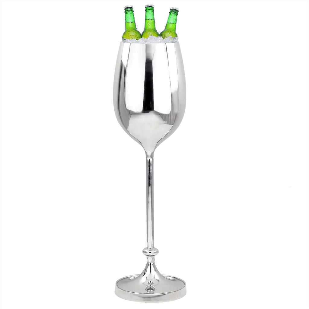 Champagne Glass Aluminum Wine Chiller Ice Bucket H803791