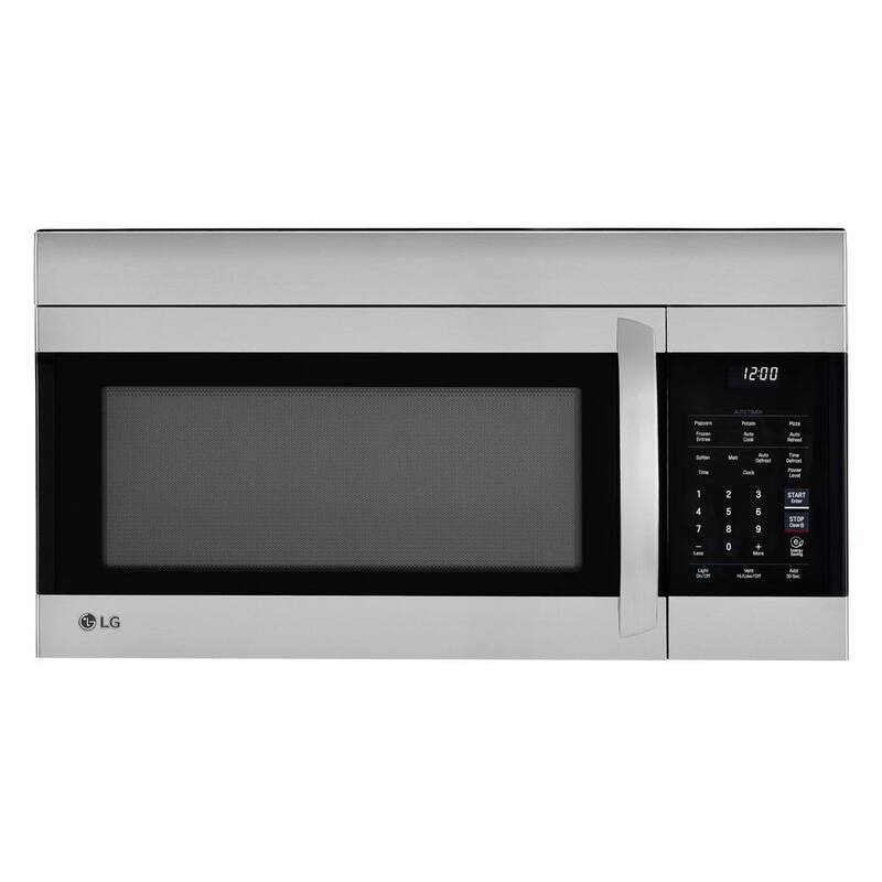 1.7 cu. ft. Stainless Steel Over-the-Range Microwave Oven T462