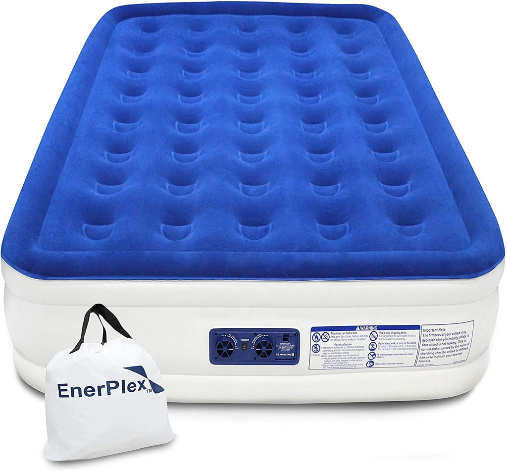 16 Inch Queen Air Mattress with Built in Pump E8478