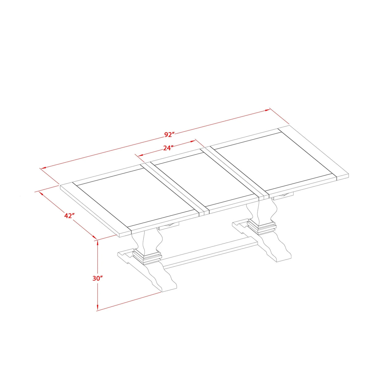9 Piece Dinette Set V62589