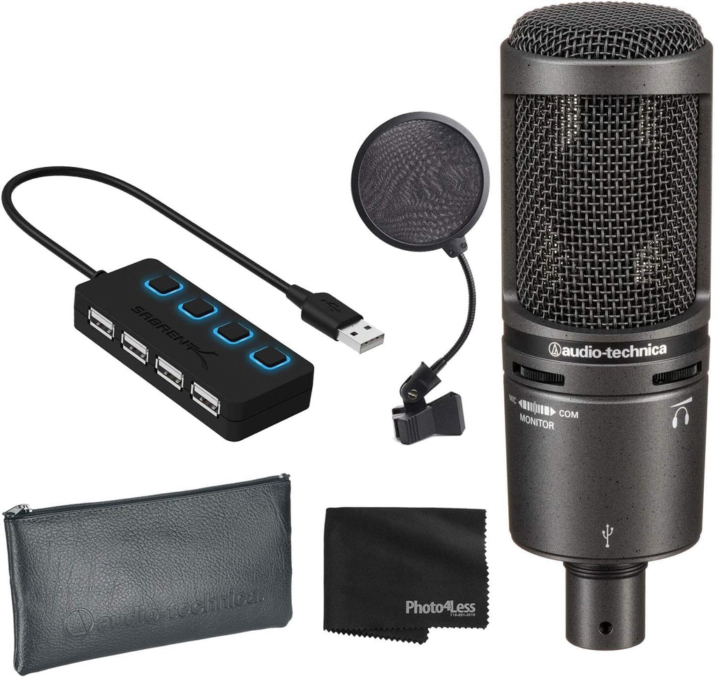 Cardioid Condenser USB Microphone Bundle H3823