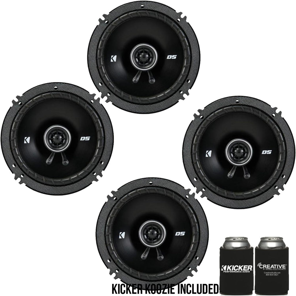 6.5-Inch Coaxial Speakers, 4-Ohm Bundle E487038