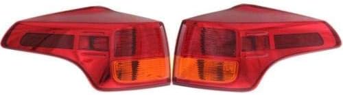 Pair Tail Lights for 2013-2015 Toyota RAV4 Replacement U108278