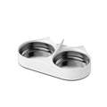 Automatic Pet Food Splitter with Stainless Steel Bowls W50654