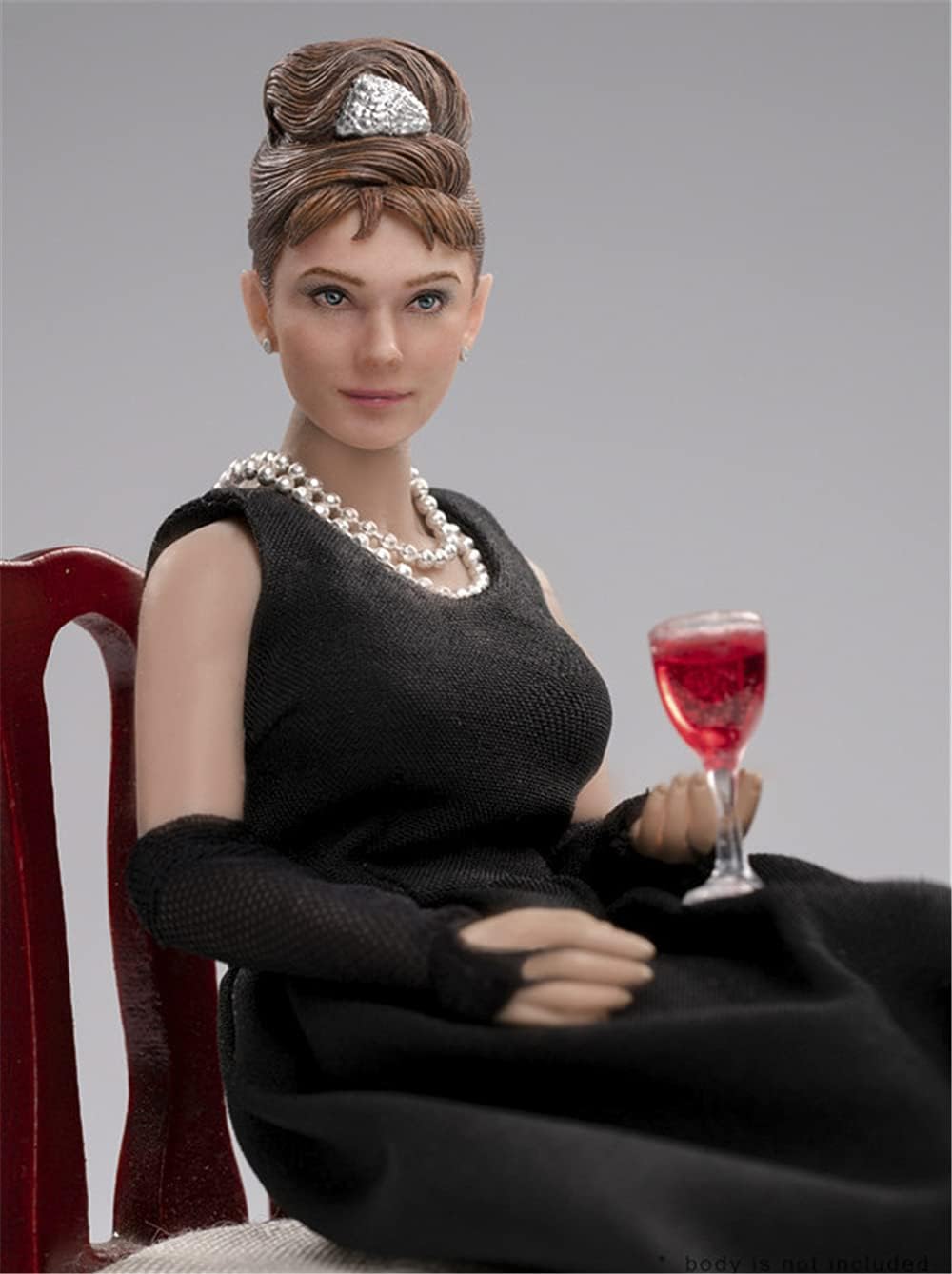 1/12 Scale Female Doll Head for 6 Inch Action Figure Y13522