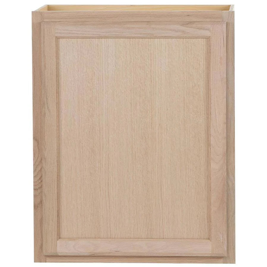 Natural Unfinished Door Wall Stock Cabinet L87430